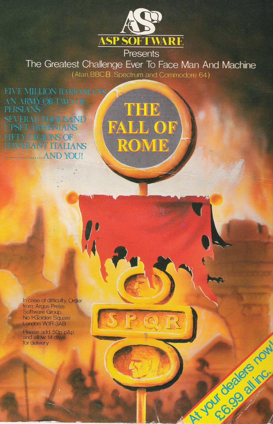 Screen from The Fall of Rome