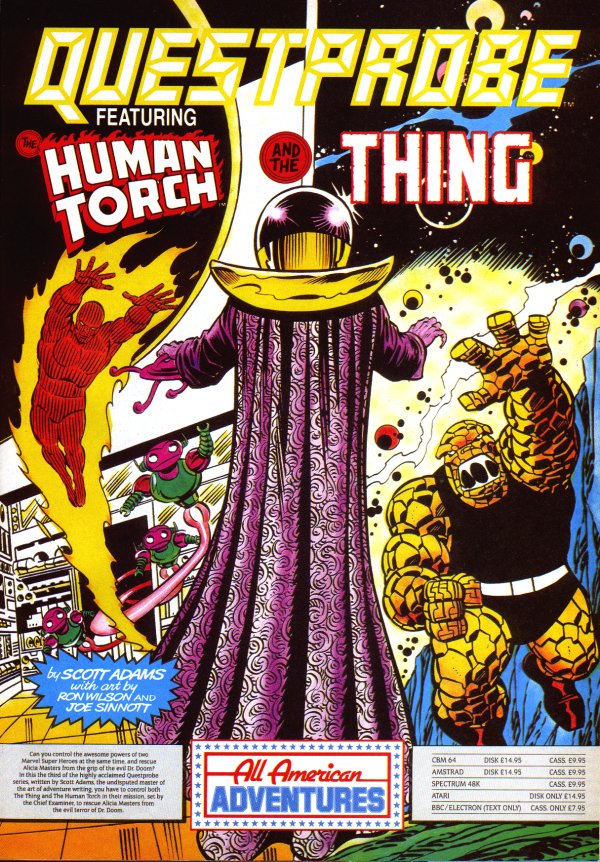 Screen from Fantastic Four - Part One