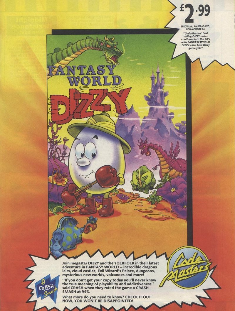 Screen from Fantasy World Dizzy
