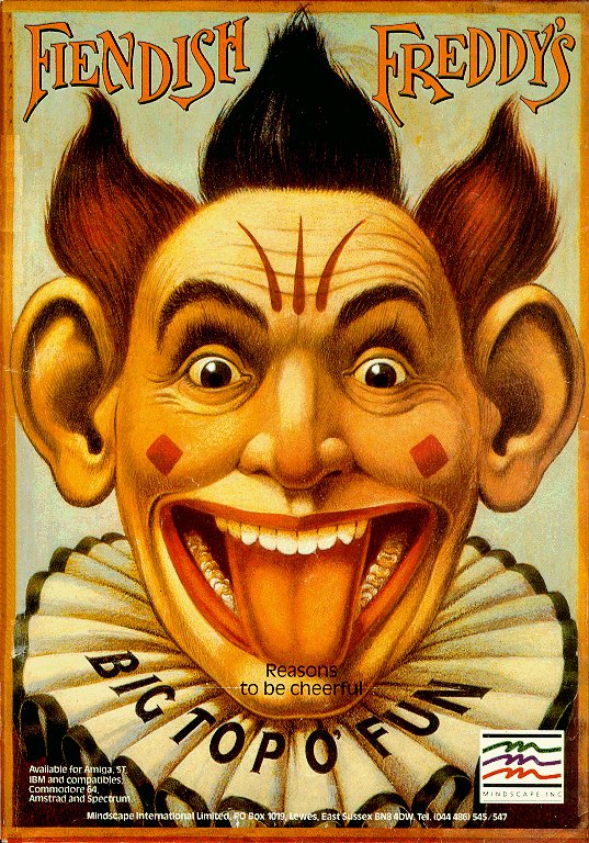 Screen from Fiendish Freddy's Big Top o'Fun