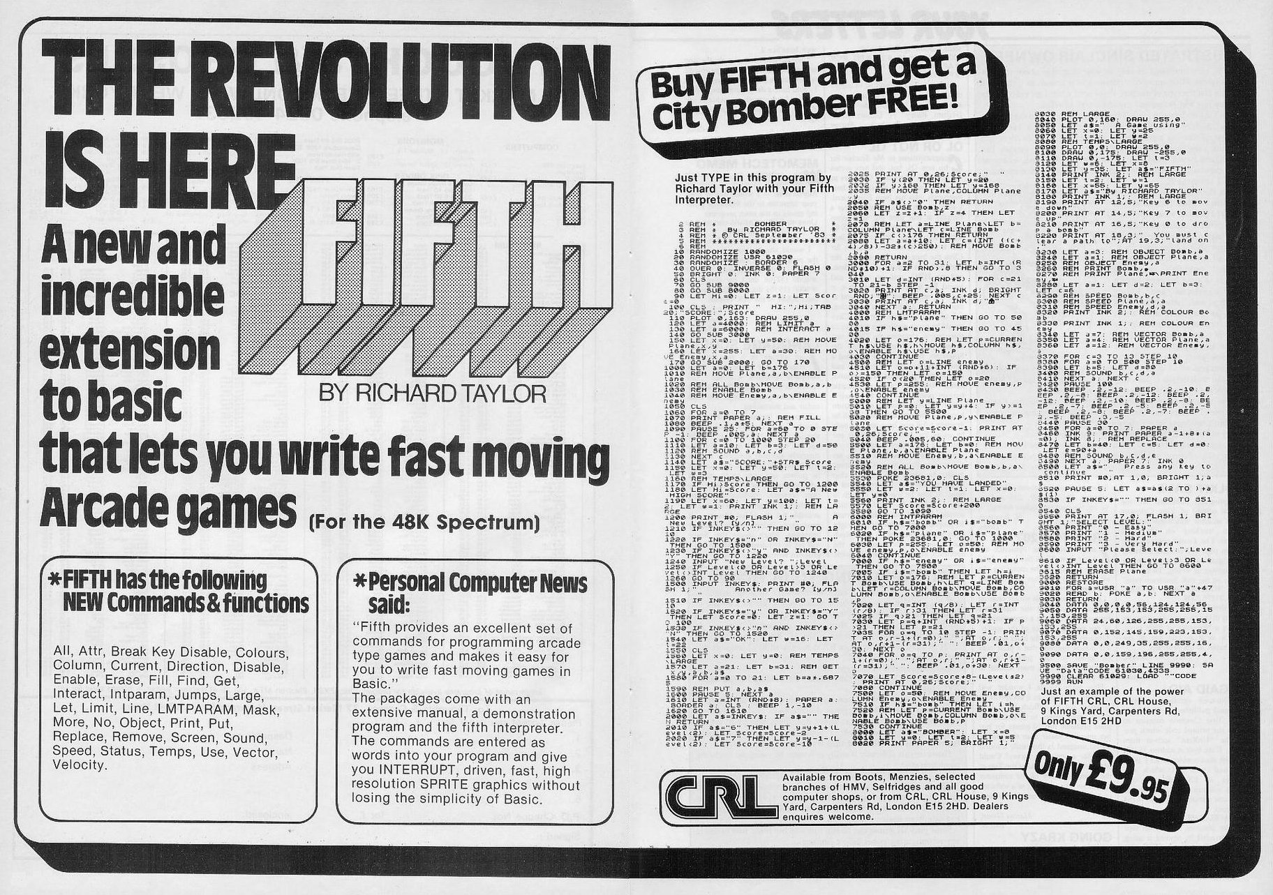 Screen from Fifth