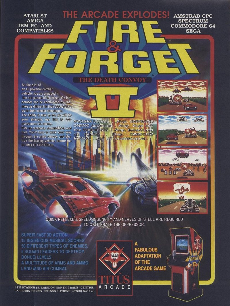 Screen from Fire and Forget II: The Death Convoy
