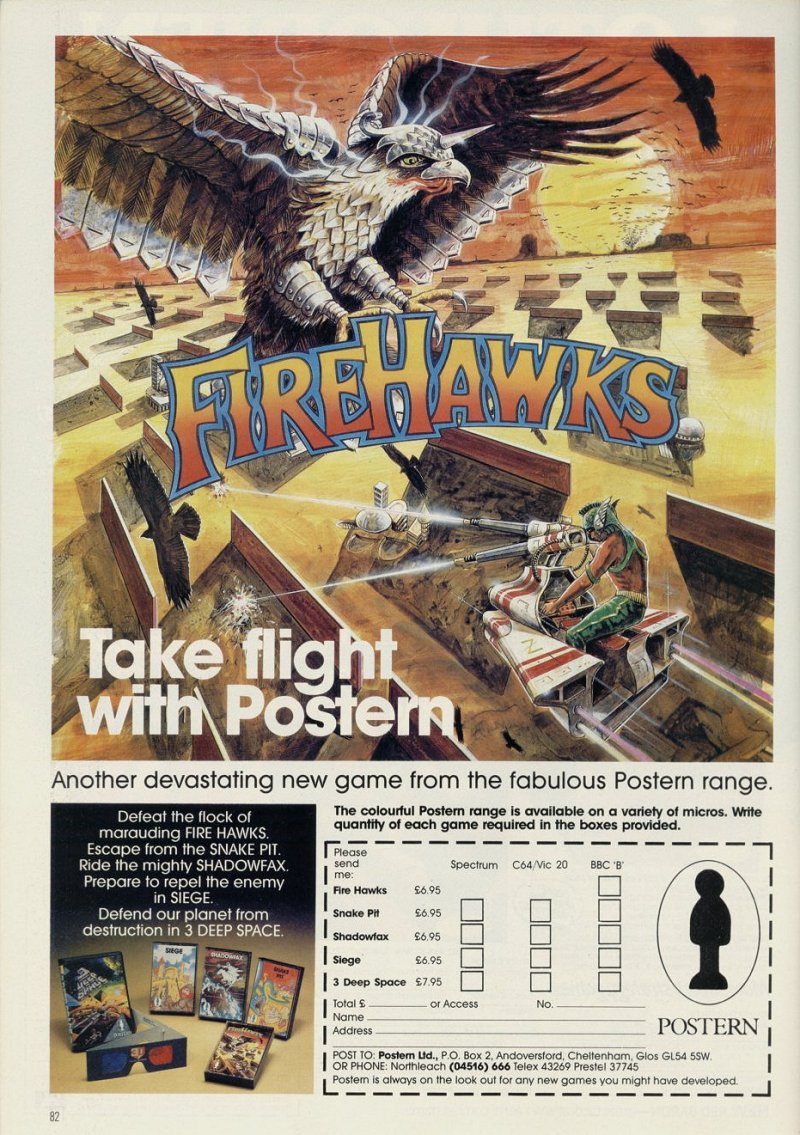 Screen from Fire Hawks