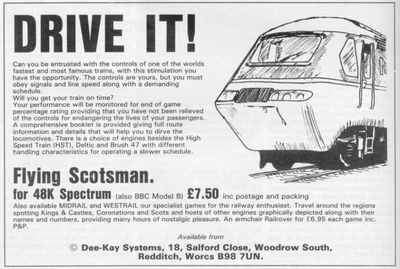 Screen from Flying Scotsman