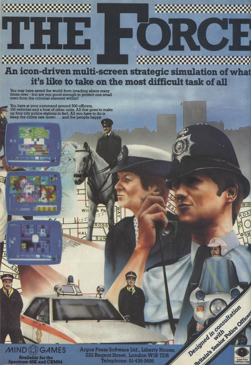 Screen from The Force