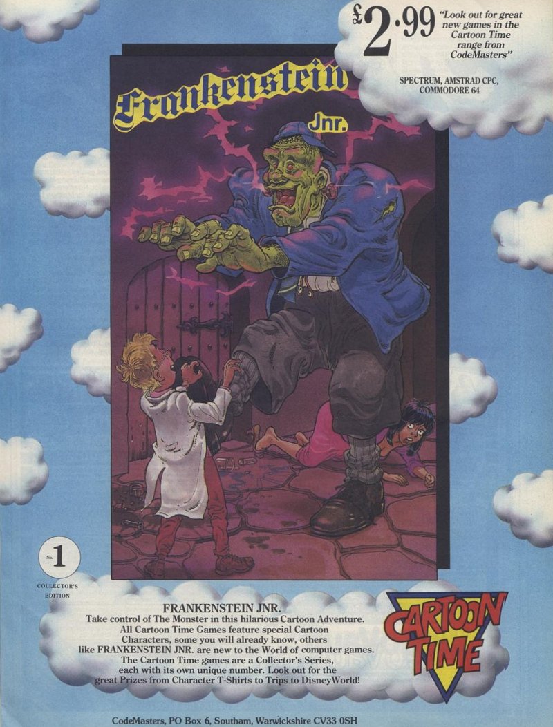 Screen from Frankenstein Jnr.