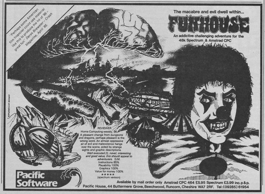Screen from Funhouse