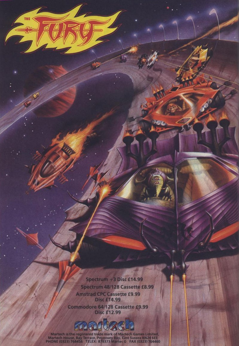 Screen from The Fury
