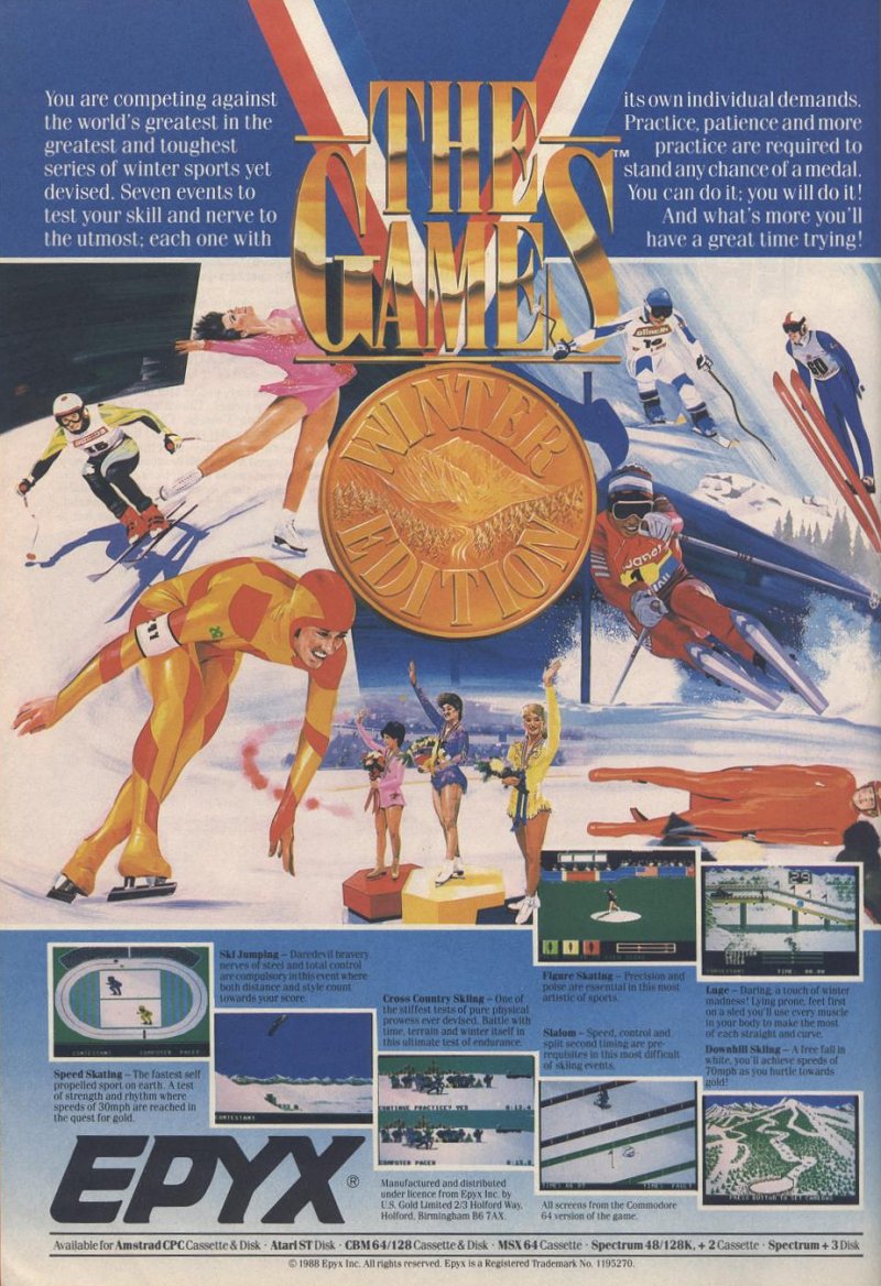 Screen from The Games - Winter Edition
