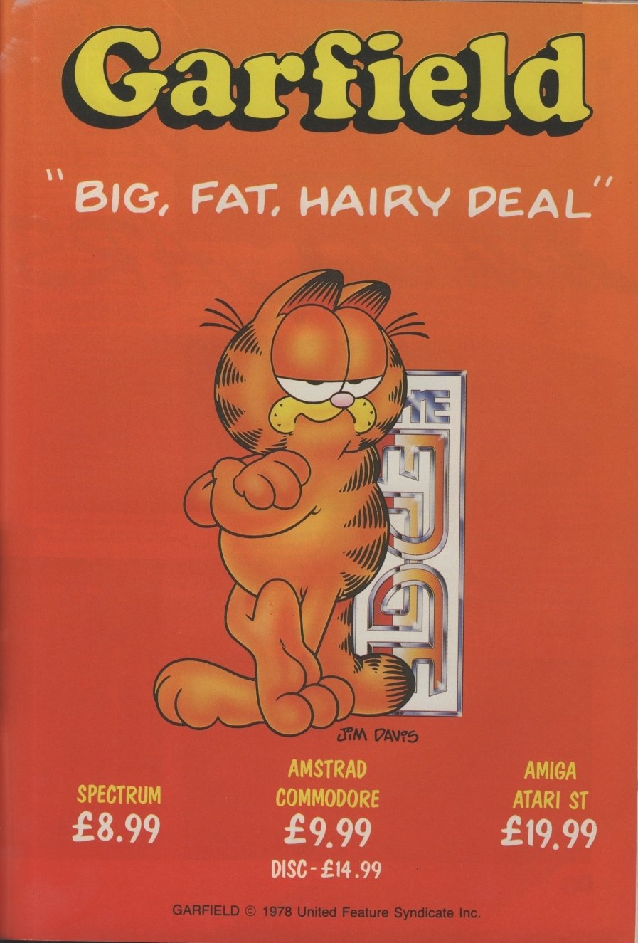 Screen from Garfield - Big, Fat, Hairy Deal