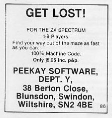 Screen from Get Lost!