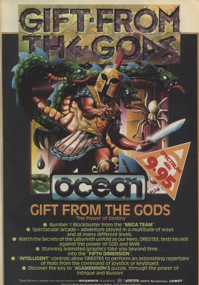 Screen from Gift from the Gods