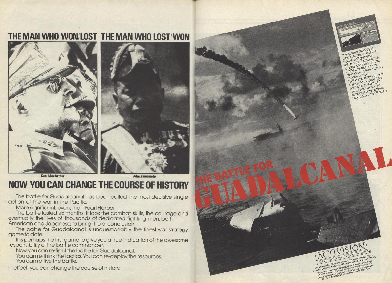 Screen from Guadalcanal
