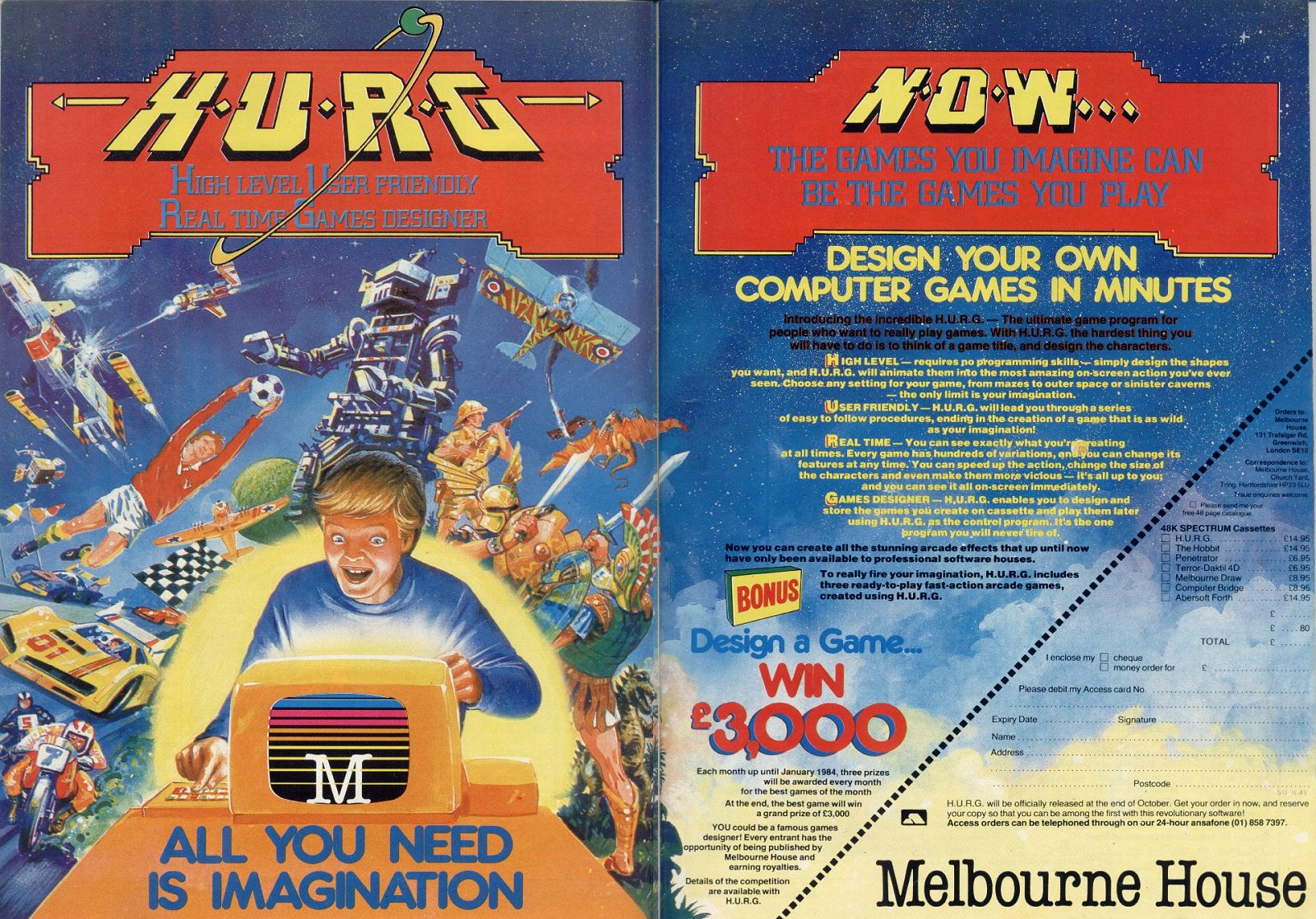 Screen from H.U.R.G.