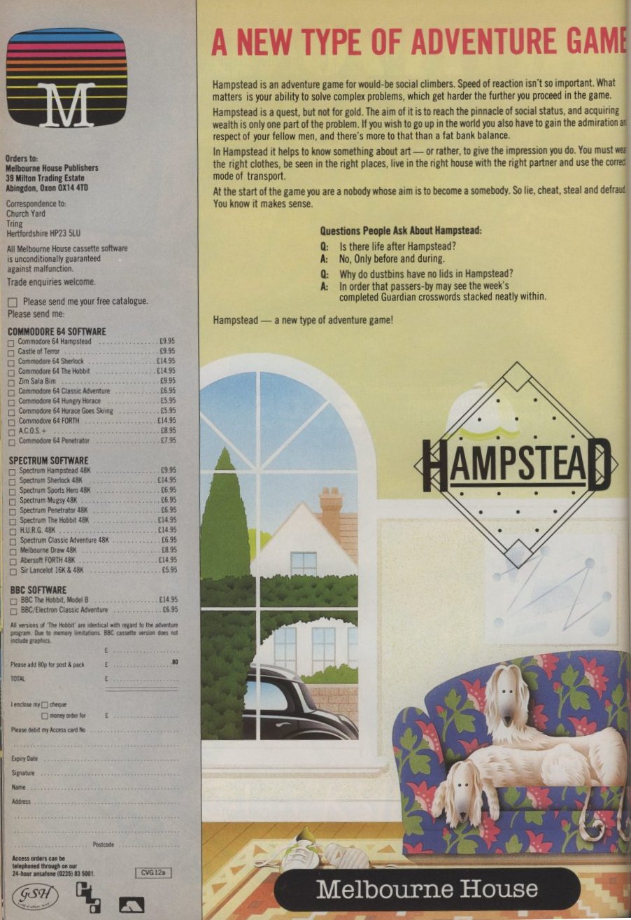 Screen from Hampstead