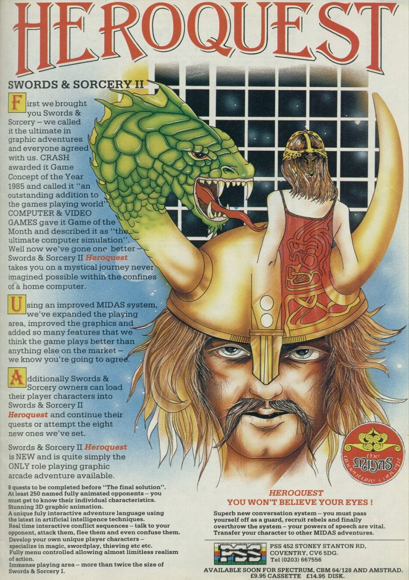 Screen from Heroquest