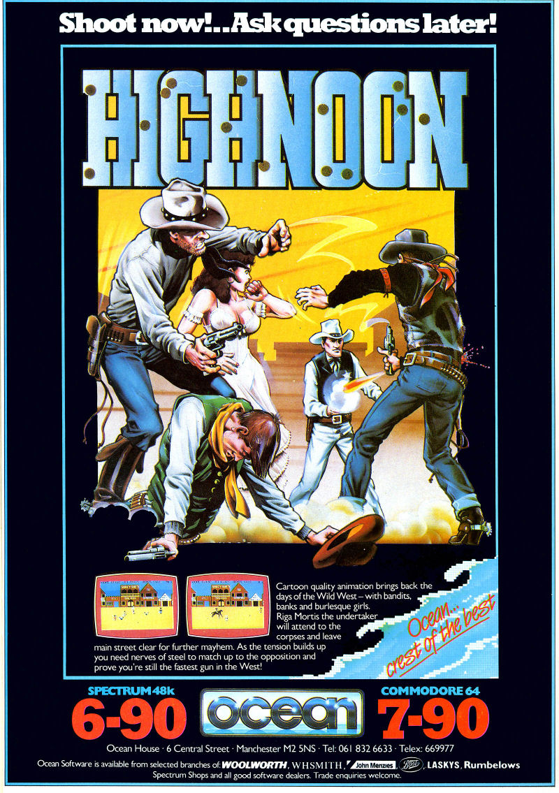 Screen from High Noon