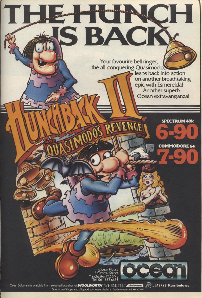 Screen from Hunchback II