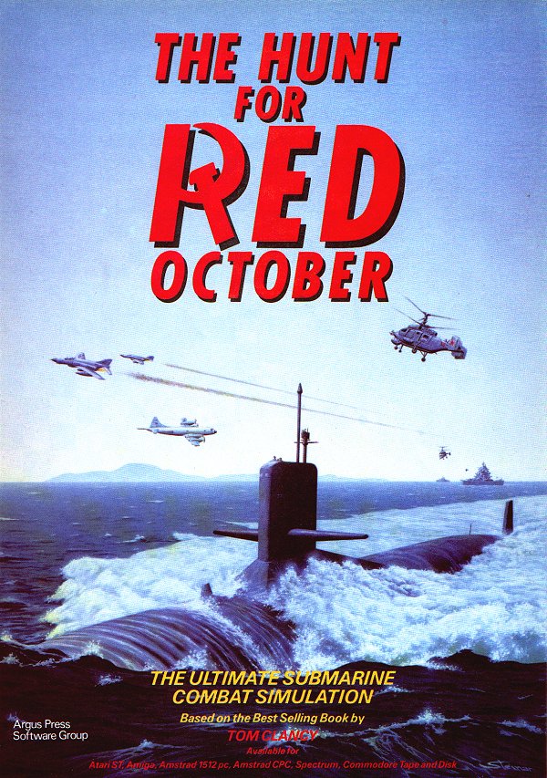 Screen from The Hunt for Red October - Based on the Book