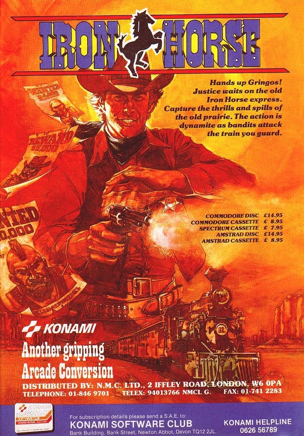 Screen from Iron Horse