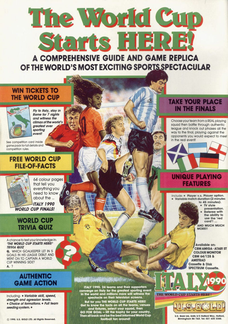Screen from Italy 1990