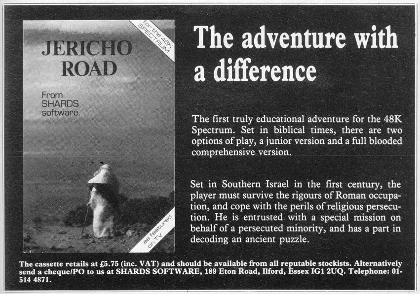 Screen from Jericho Road