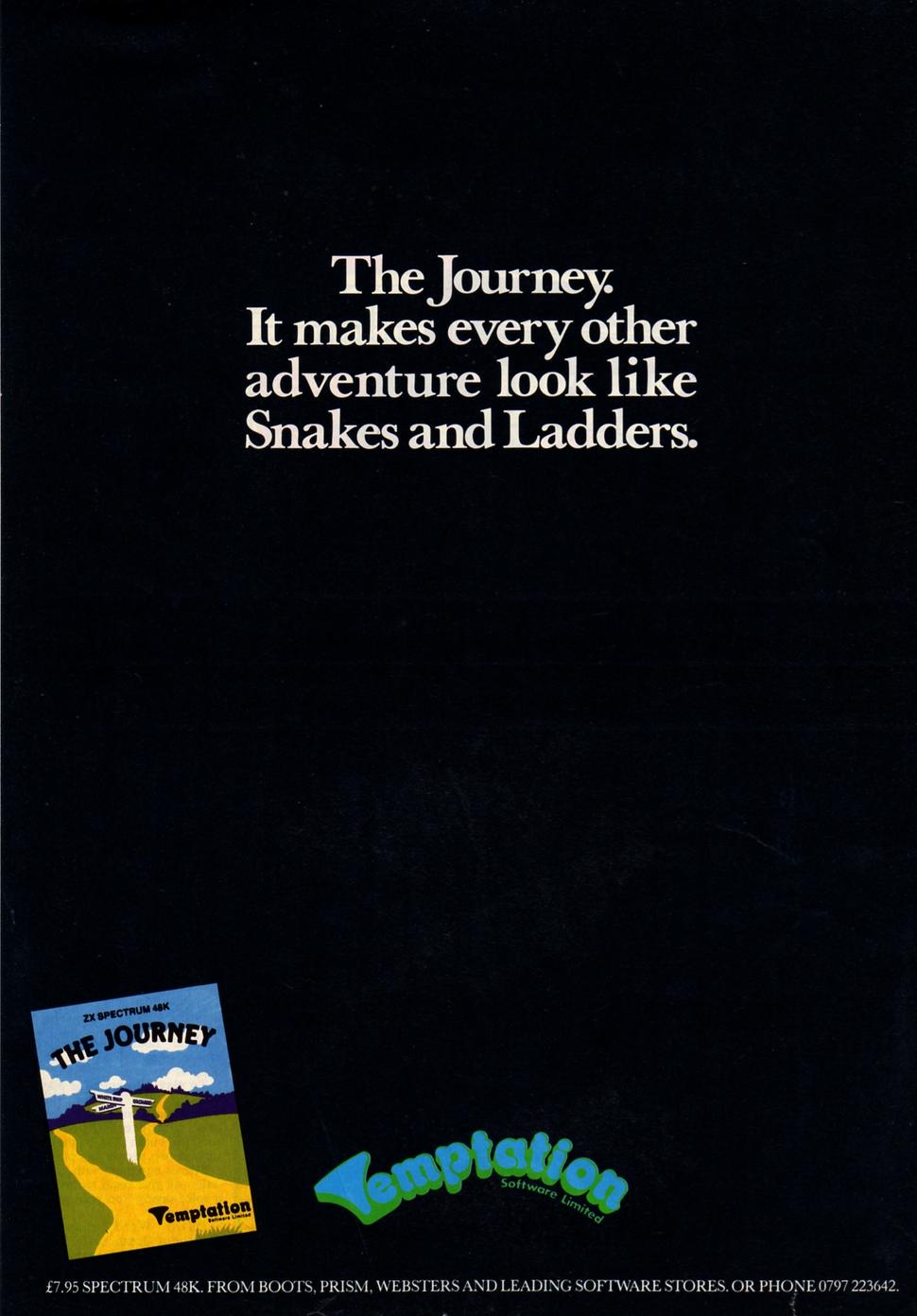 Screen from The Journey