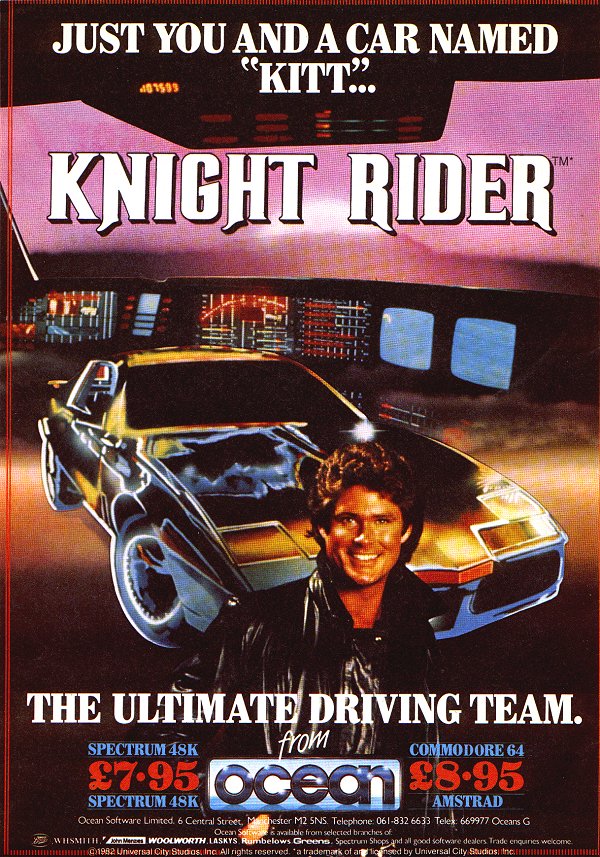 Screen from Knight Rider