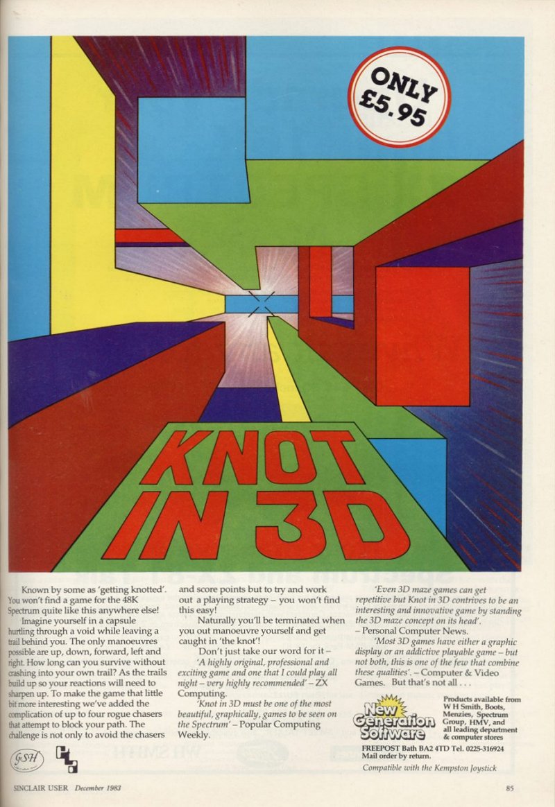 Screen from Knot in 3D