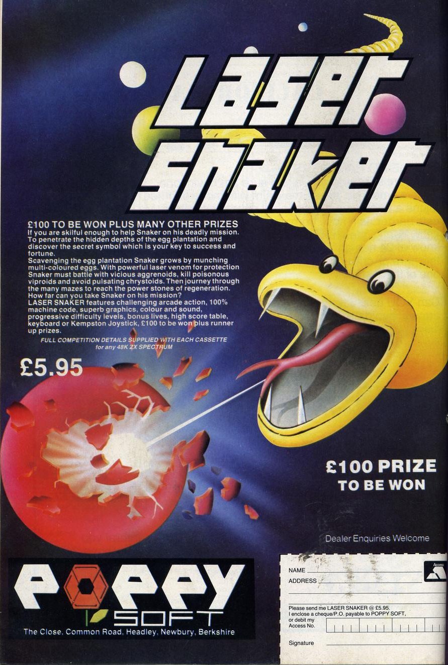 Screen from Laser Snaker