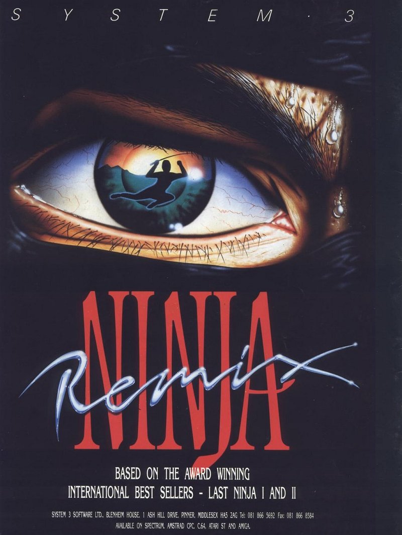 Screen from Last Ninja Remix