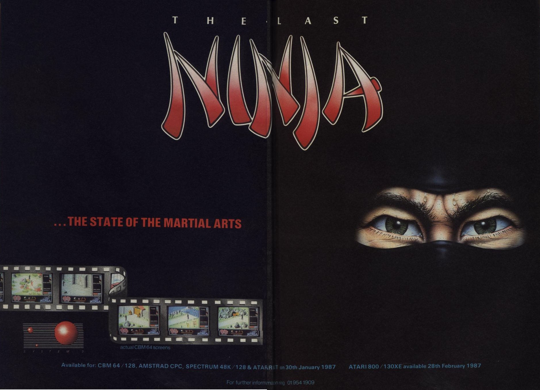 Screen from Last Ninja