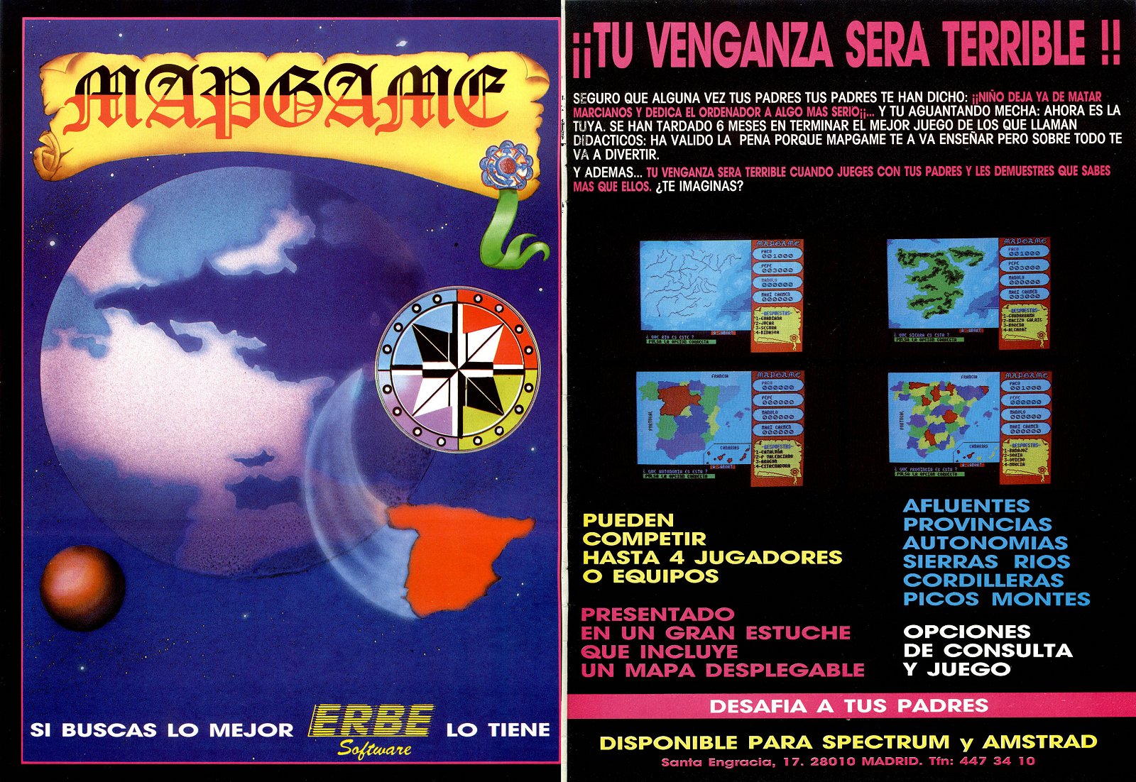 Screen from Mapgame