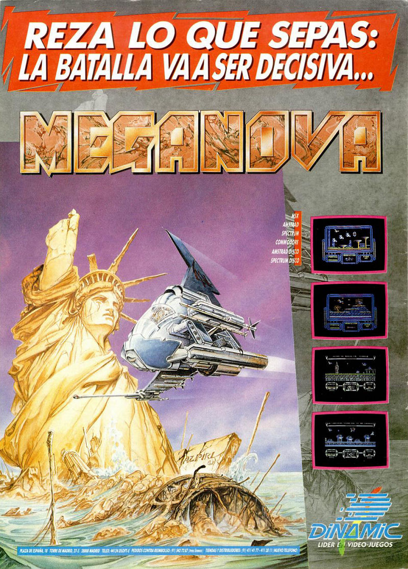 Screen from Meganova