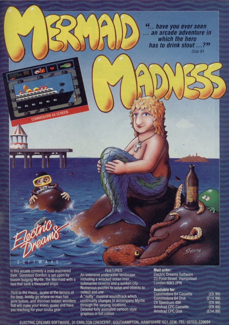Screen from Mermaid Madness