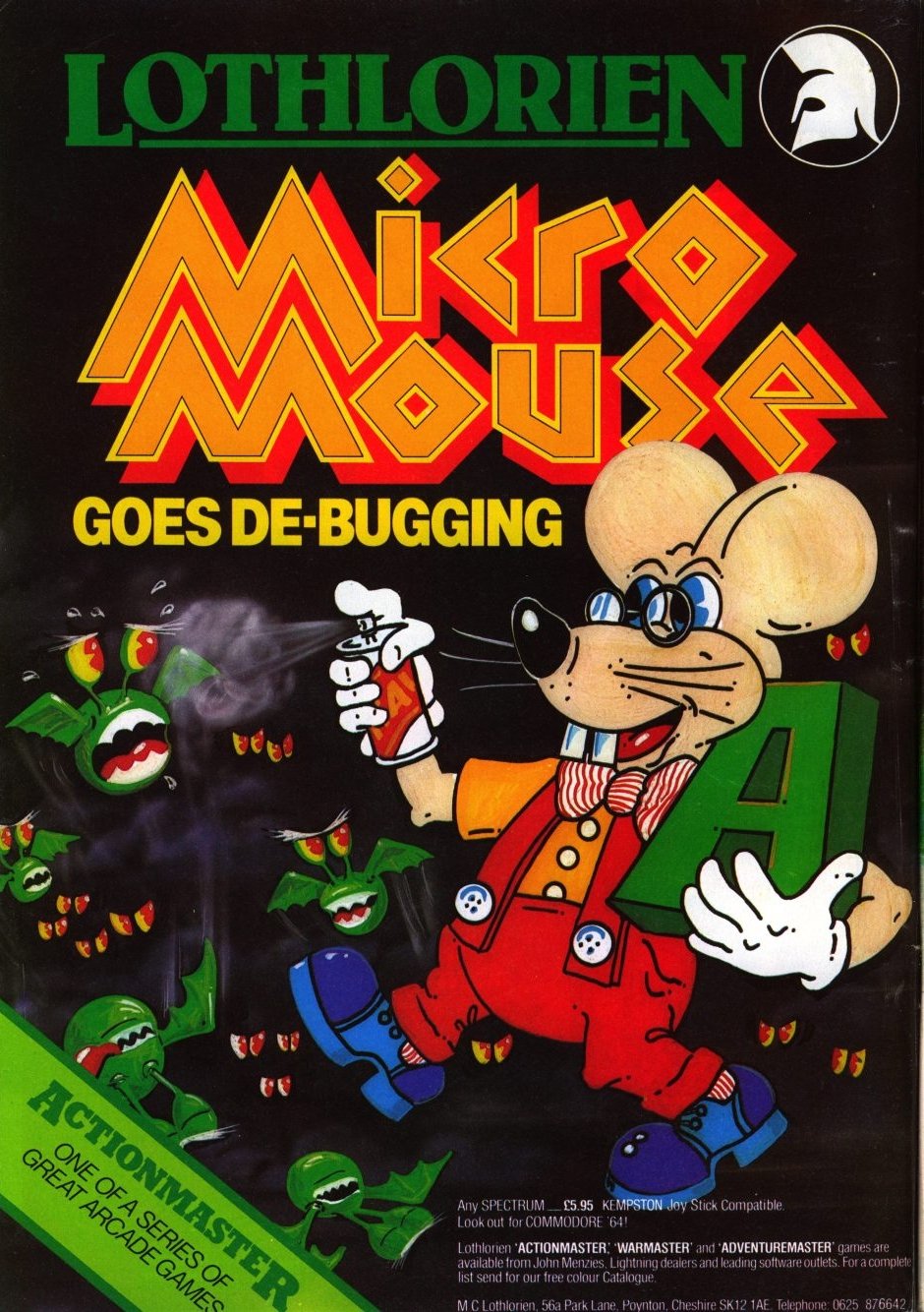 Screen from Micro Mouse Goes De-bugging