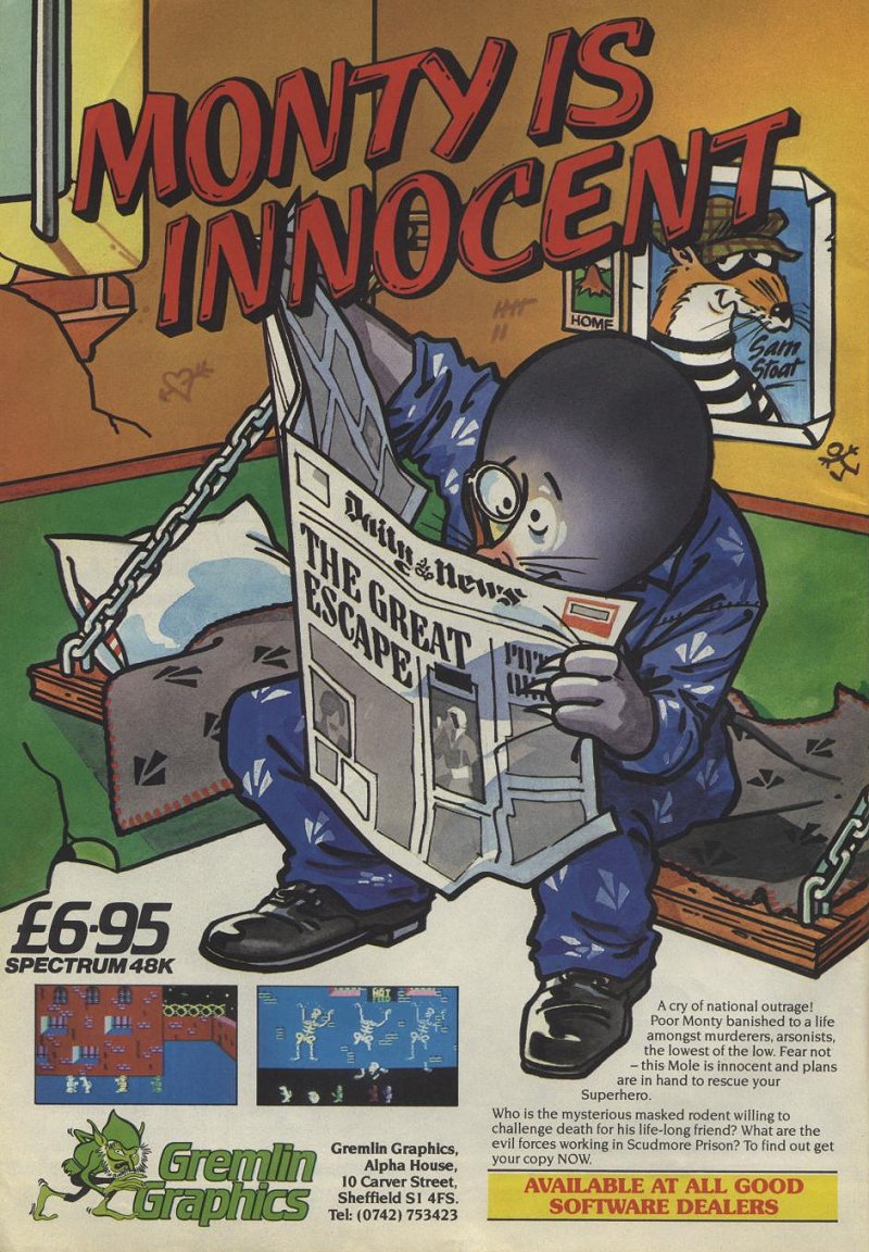 Screen from Monty is Innocent