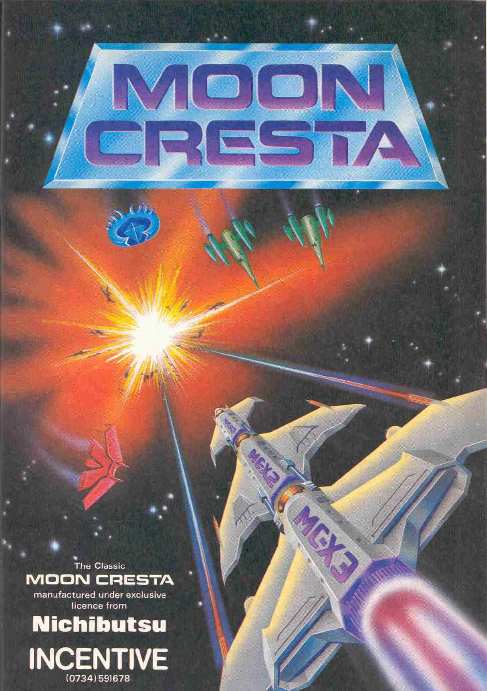 Screen from Moon Cresta