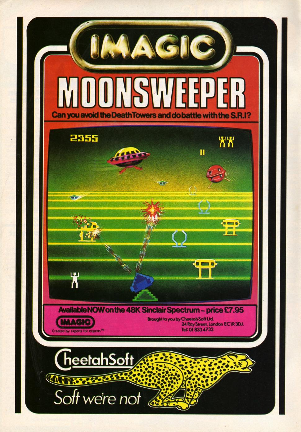 Screen from Moonsweeper