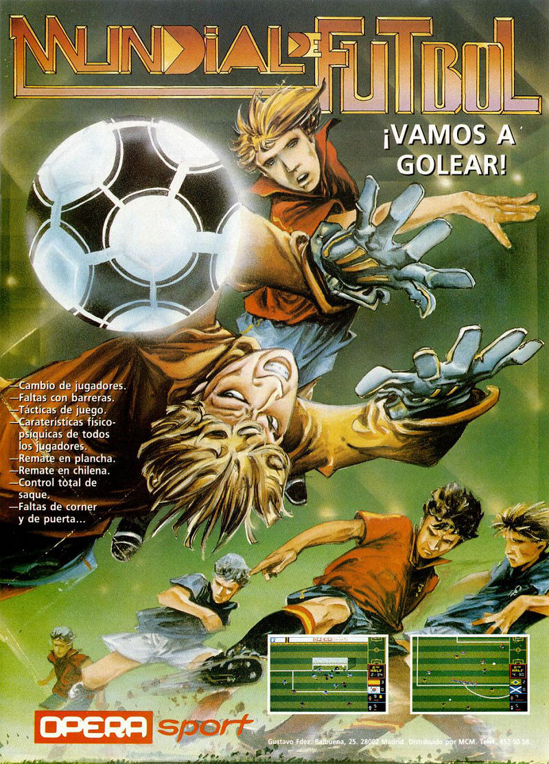 Screen from Mundial de Futbol