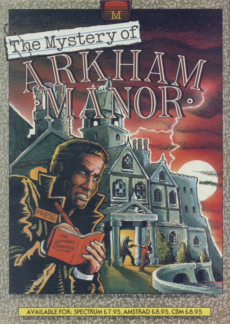 Screen from The Mystery of Arkham Manor