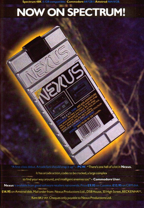 Screen from N.E.X.U.S.