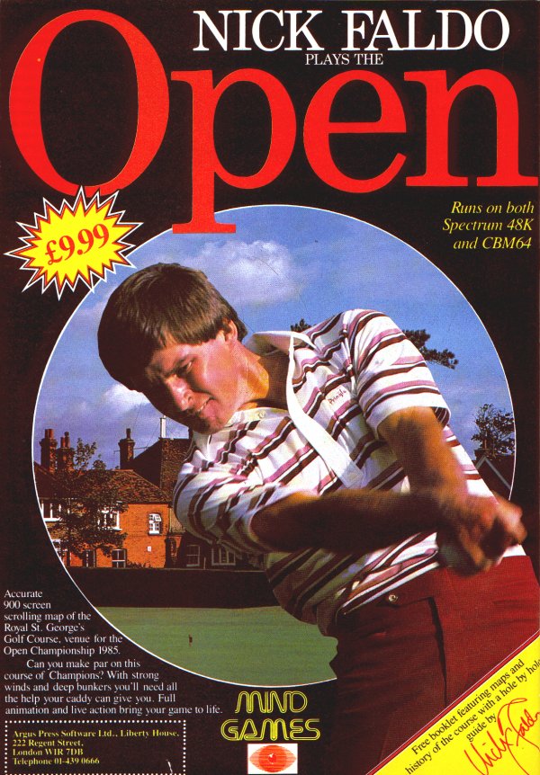 Screen from Nick Faldo Plays the Open