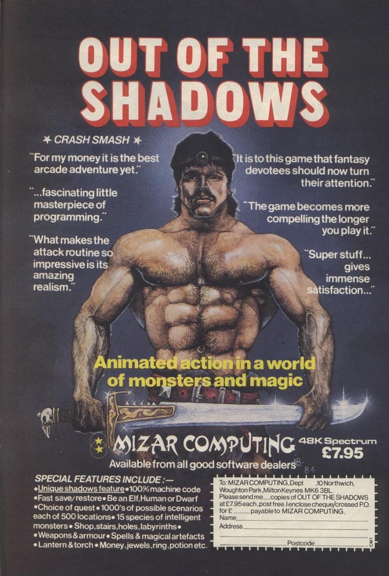 Screen from Out of the Shadows