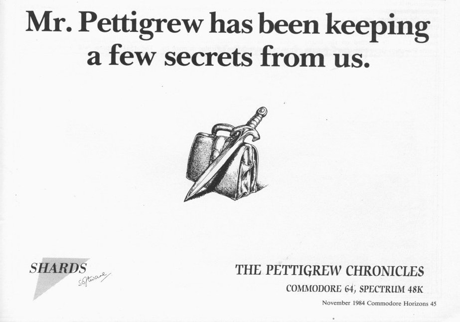 Screen from The Pettigrew Chronicles