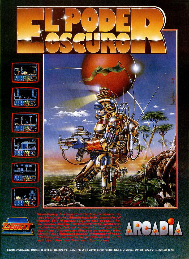 Screen from El Poder Oscuro