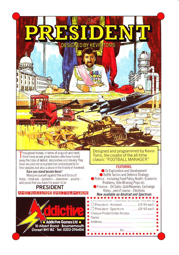 Screen from President
