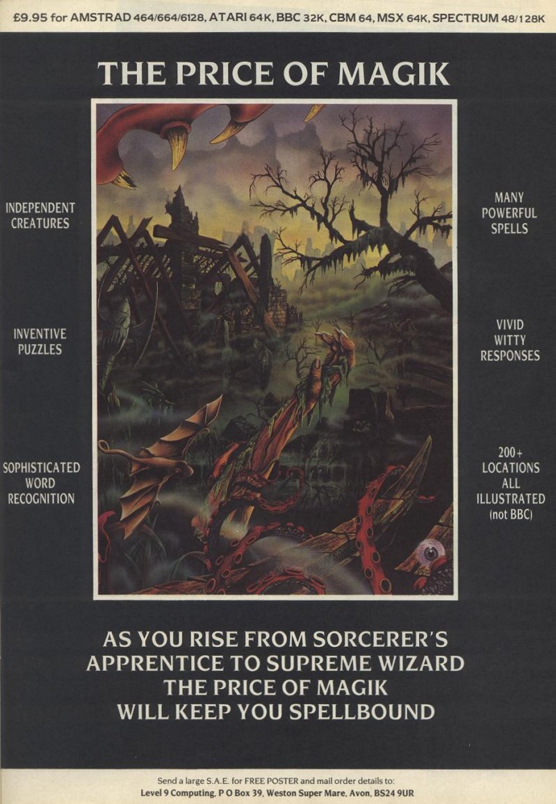 Screen from The Price of Magik