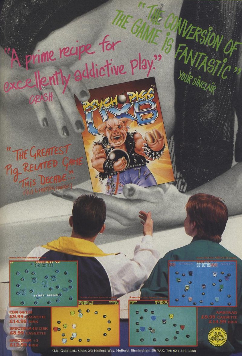 Screen from Psycho Pigs U.X.B.