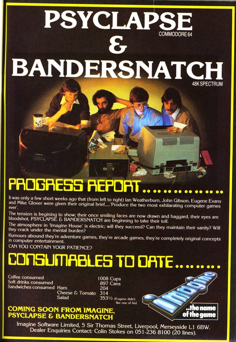 Screen from Bandersnatch
